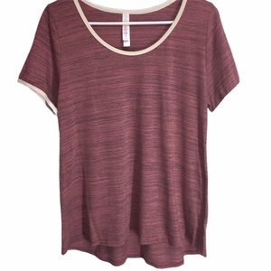 🐞LuLaRoe Classic High Low Tee EUC Size Large